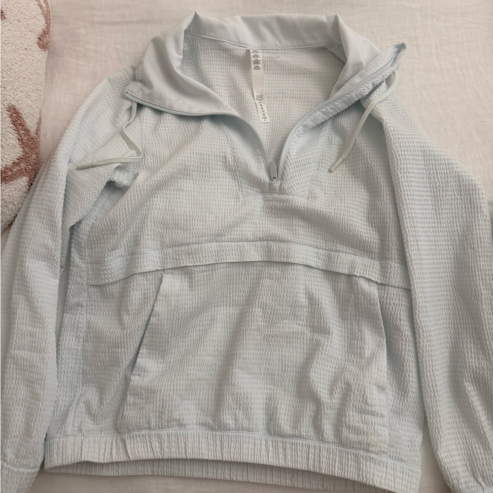 lululemon athletica Light Gray Hoodie